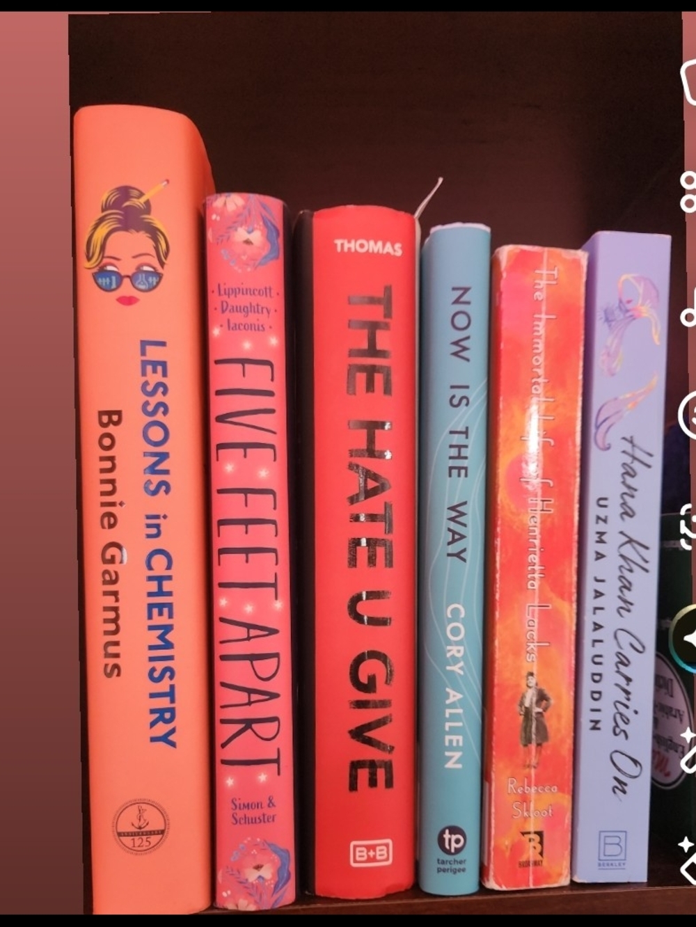 5 books